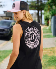 MAD HUEYS LIVING HUEYS | WOMENS MUSCLE DRESS - BLACK