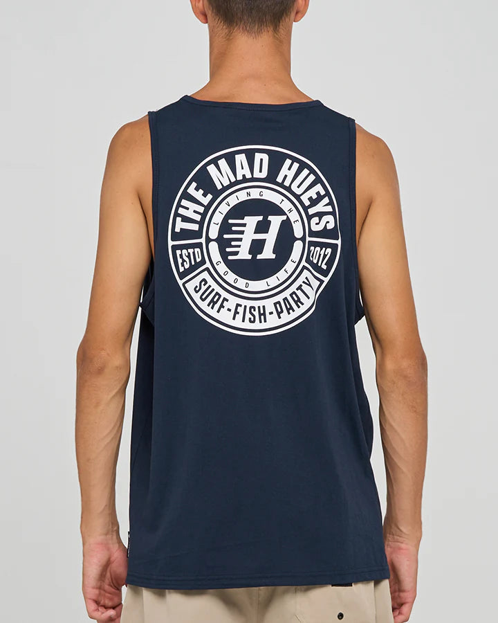 MAD HUEYS LIVING HUEYS | TANK - NAVY