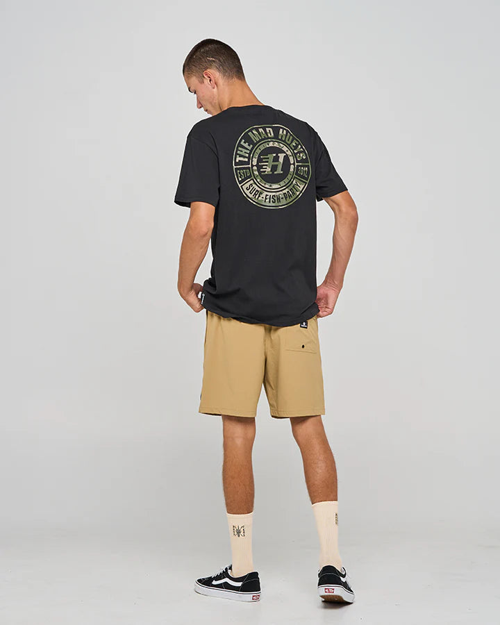 MAD HUEYS LIVING HUEYS | SS TEE - BLACK