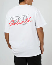 ST GOLIATH LINK SCRIPT TEE