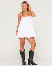 RUSTY MARY WEATHER MINI DRESS