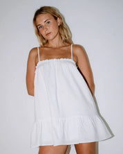 RUSTY MARY WEATHER MINI DRESS