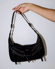 RUSTY MELROSE SHOULDER BAG - BLACK