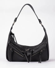 RUSTY MELROSE SHOULDER BAG - BLACK