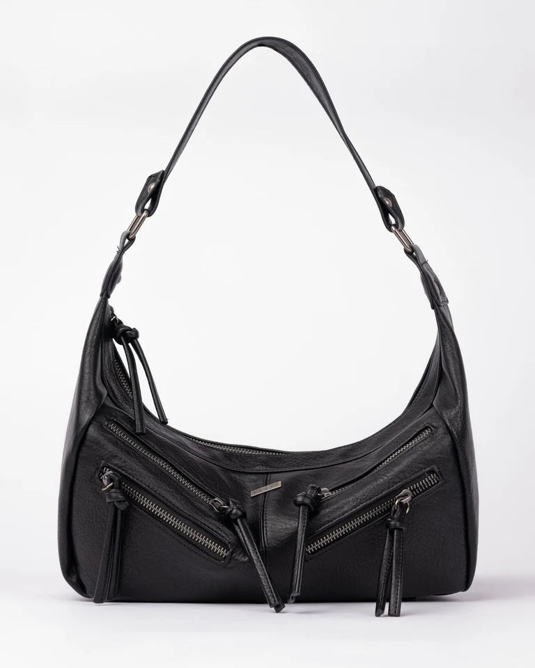 RUSTY MELROSE SHOULDER BAG - BLACK