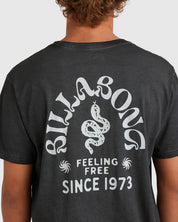 BILLABONG BIG WAVE SHAZ TEE - BLACK