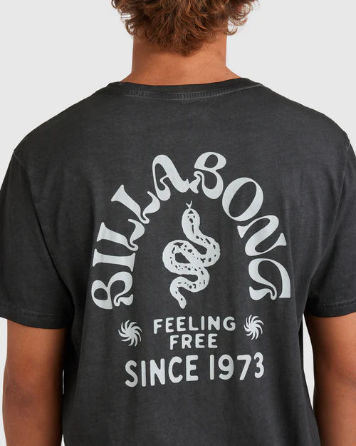 BILLABONG BIG WAVE SHAZ TEE - BLACK