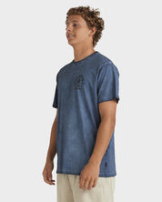 BILLABONG BIG WAVE SHAZ TEE - STEEL BLUE