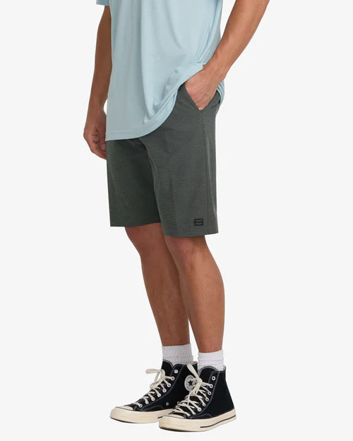 BILLABONG CROSSFIRE SUBMERSIBLE 21" SHORTS - ASPHALT