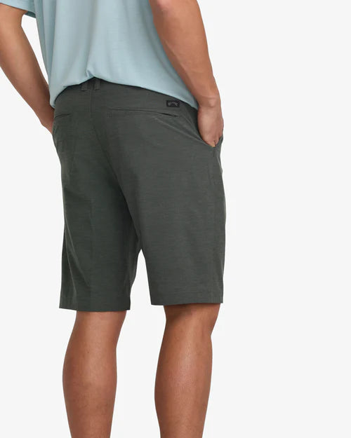 BILLABONG CROSSFIRE SUBMERSIBLE 21" SHORTS - ASPHALT