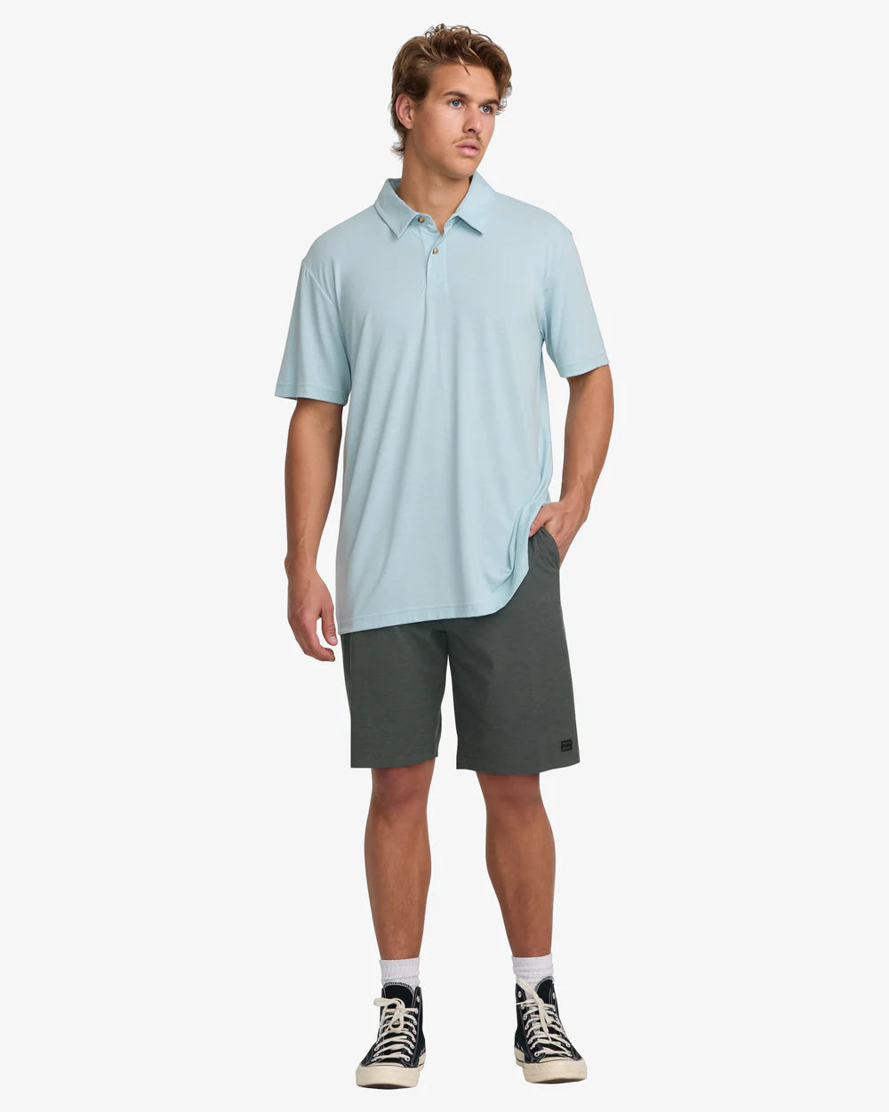 BILLABONG CROSSFIRE SUBMERSIBLE 21" SHORTS - ASPHALT