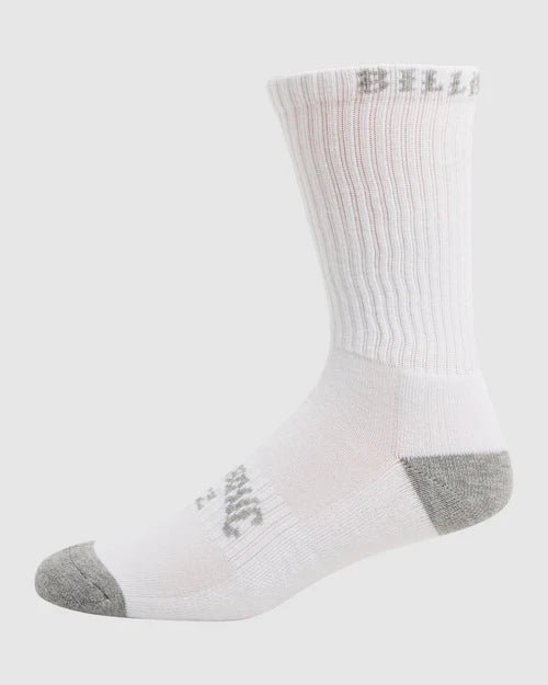 BILLABONG SPORT SOCKS 5 PACK MULTI