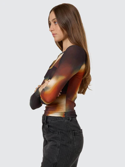 THRILLS METAMORPHIC DAZE MESH TOP