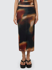 THRILLS METAMORPHIC DAZE SLIP SKIRT