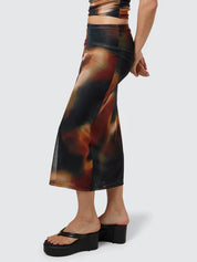 THRILLS METAMORPHIC DAZE SLIP SKIRT