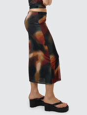 THRILLS METAMORPHIC DAZE SLIP SKIRT
