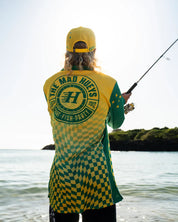 THE MAD HUEYS OI OI OI | UPF 50+ FISHING JERSEY - AUSSIE GOLD