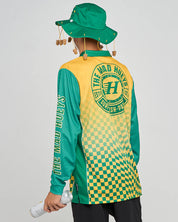 THE MAD HUEYS OI OI OI | UPF 50+ FISHING JERSEY - AUSSIE GOLD