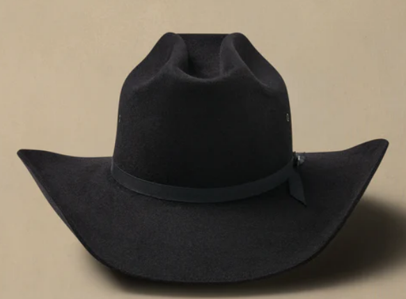 AKUBRA OUTBACK CLUB HAT BLACK LEGENDS SERIES LEE KERNAGHAN