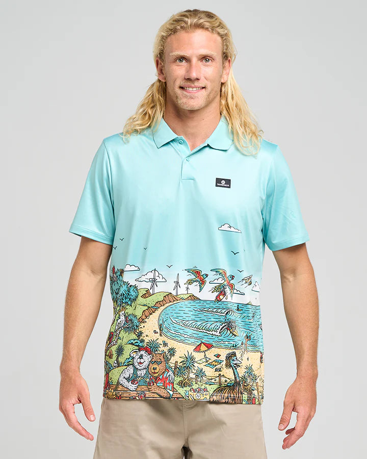 MAD HUEYS OZ STRAYA | SS PARTY POLO