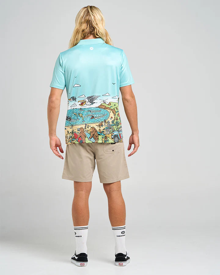 MAD HUEYS OZ STRAYA | SS PARTY POLO
