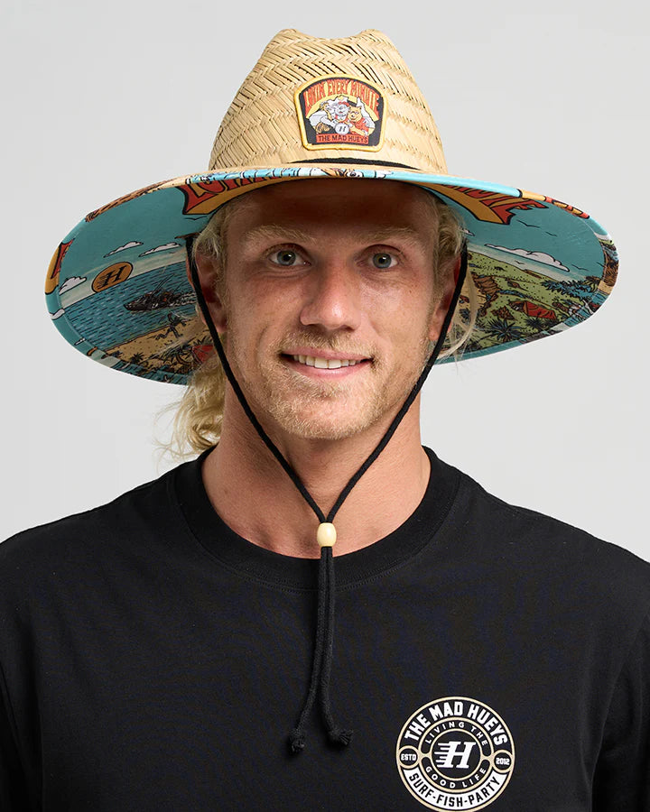 MAD HUEYS OZ STRAYA STRAW HAT