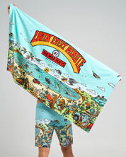 MAD HUEYS OZ STRAYA | BEACH TOWEL