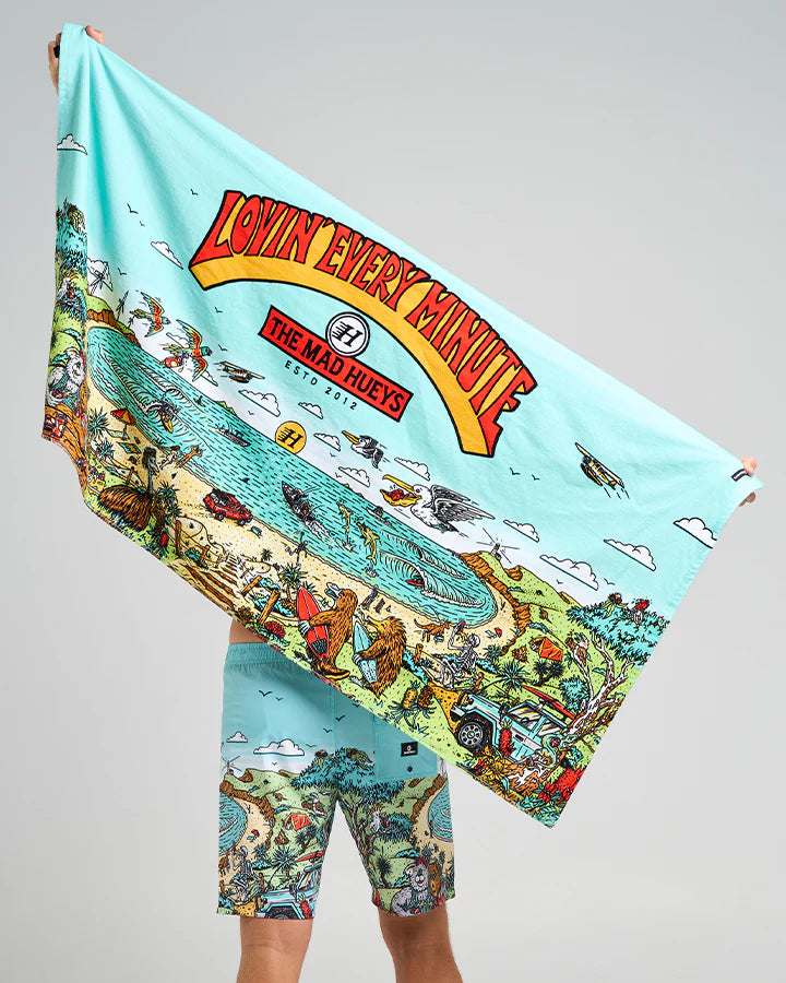 MAD HUEYS OZ STRAYA | BEACH TOWEL