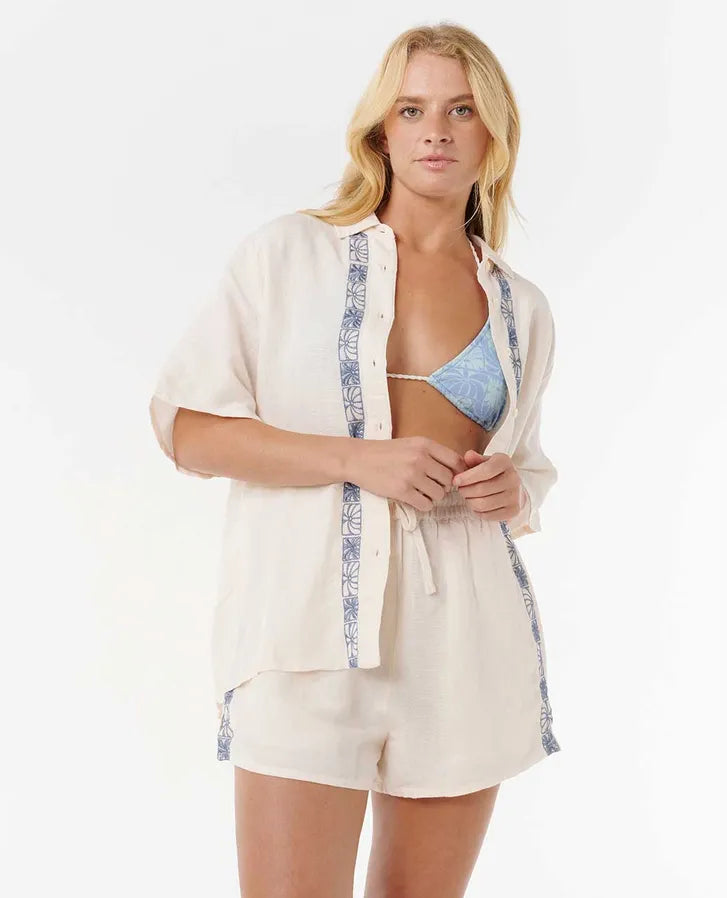 RIP CURL OCEANIC EMBROIDED SHORT