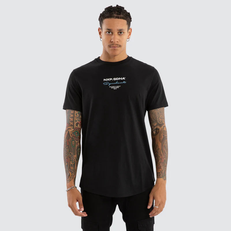 NXP ORIGIN DUAL CURVED TEE - JET BLACK