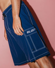 RUSTY PICK POCKET 22″ ELASTIC BAGGY BOARDSHORT – LAIDBACK COMFORT, CLASSIC RUSTY STYLE