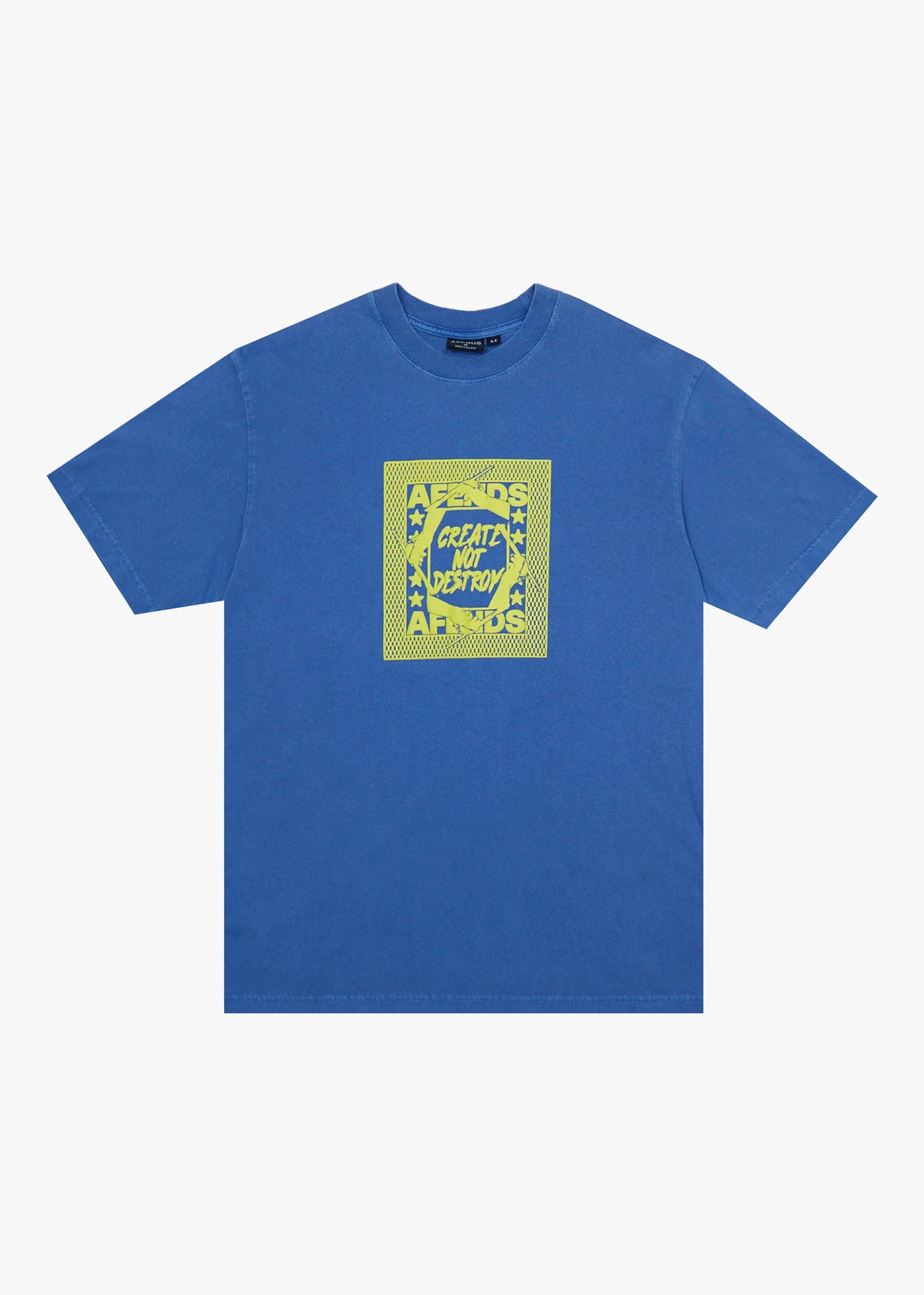 AFENDS PAINTER RETRO TEE – RECYCLED COTTON GRAPHIC T-SHIRT BY JULIAN DURON