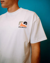 RUSTY PHENOM GRAPHIC TEE WHITE