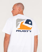 RUSTY PHENOM GRAPHIC TEE WHITE