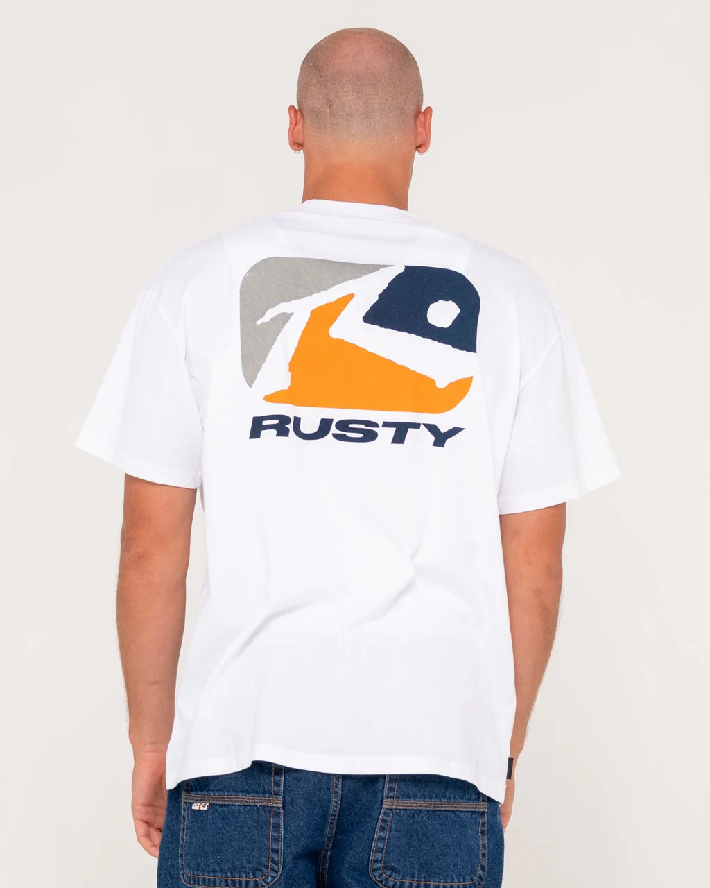 RUSTY PHENOM GRAPHIC TEE WHITE