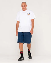RUSTY PHENOM GRAPHIC TEE WHITE