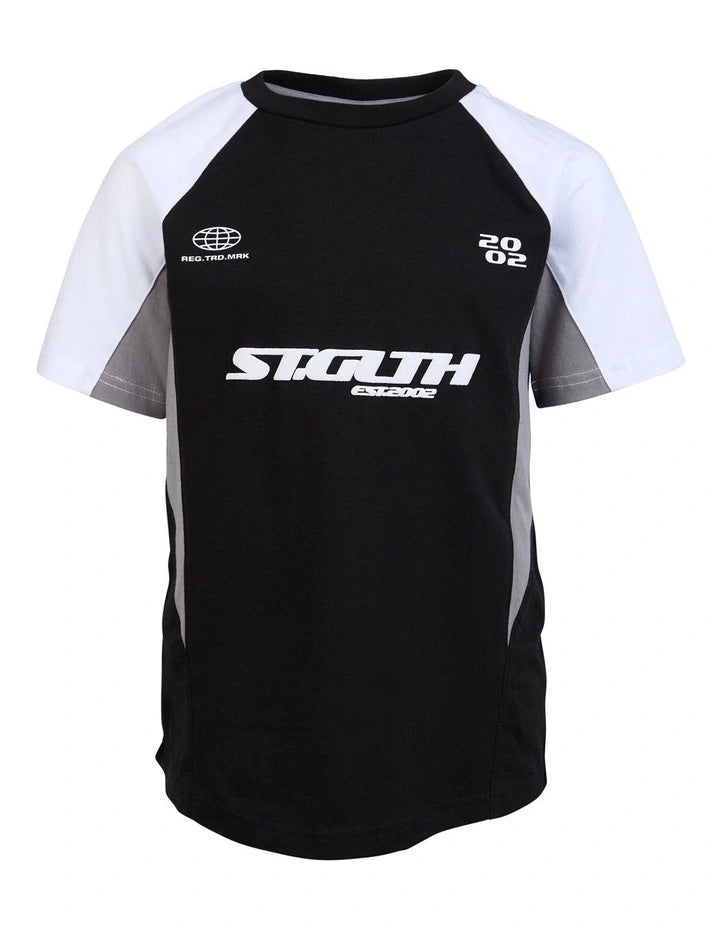ST GOLIATH PITCH TEE - BLACK