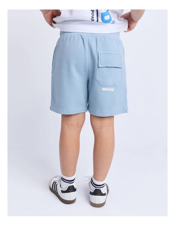 ST GOLIATH PODIUM FLEECE SHORT - LIGHT BLUE