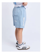 ST GOLIATH PODIUM FLEECE SHORT - LIGHT BLUE
