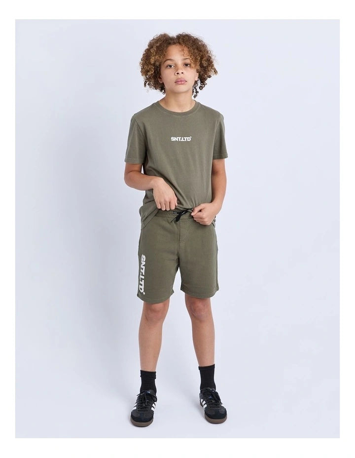 ST GOLIATH PODIUM FLEECE SHORT - KHAKI