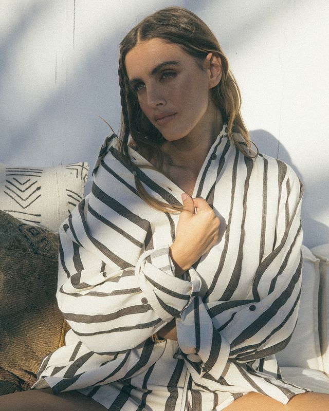 AAE ROSA STRIPE SHIRT