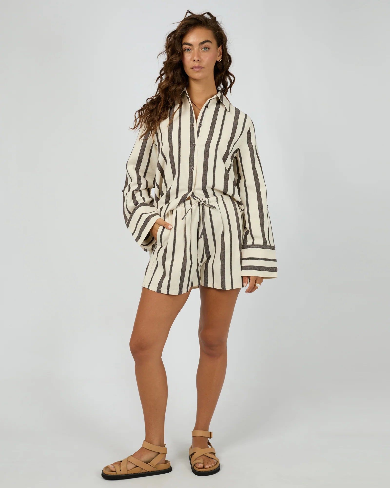 AAE ROSA STRIPE SHORT