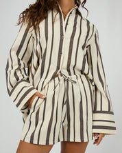AAE ROSA STRIPE SHIRT