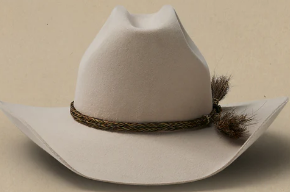 AKUBRA ROUGH RIDER HAT LIGHT SAND WESTERN OUTBACK FELT