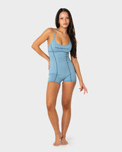 RUSTY LOW-KEY ROMPER ONE PIECE – SMOKE BLUE