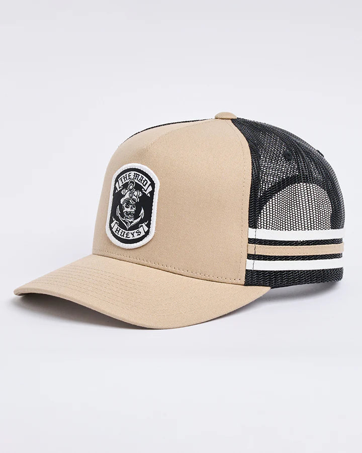 MAD HUEYS SAILOR ANCHOR TWILL TRUCKER