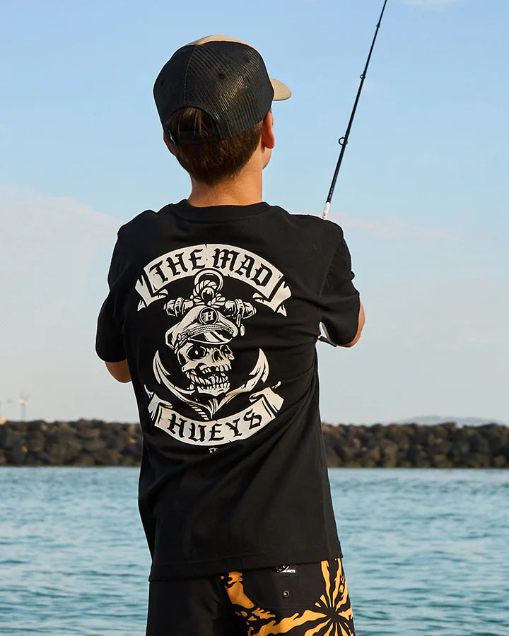 MAD HUEYS SAILOR ANCHOR YOUTH TEE