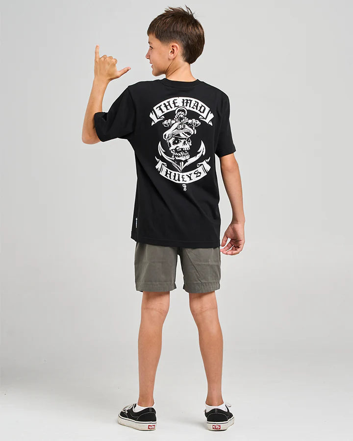 MAD HUEYS SAILOR ANCHOR YOUTH TEE