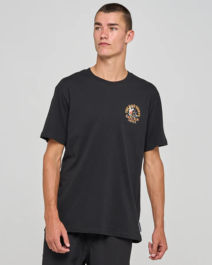 MAD HUEYS SAVE OUR SOLES | SS TEE - BLACK