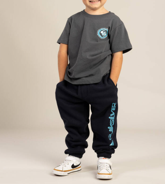 QUIKSILVER TODDLERS SCREEN TRACK PANTS DARK NAVY